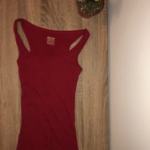 Red tank top